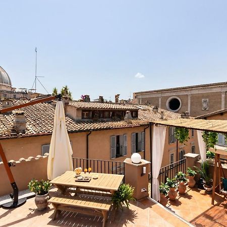 Apartmán Presidential Penthouse Navona Řím Exteriér fotografie