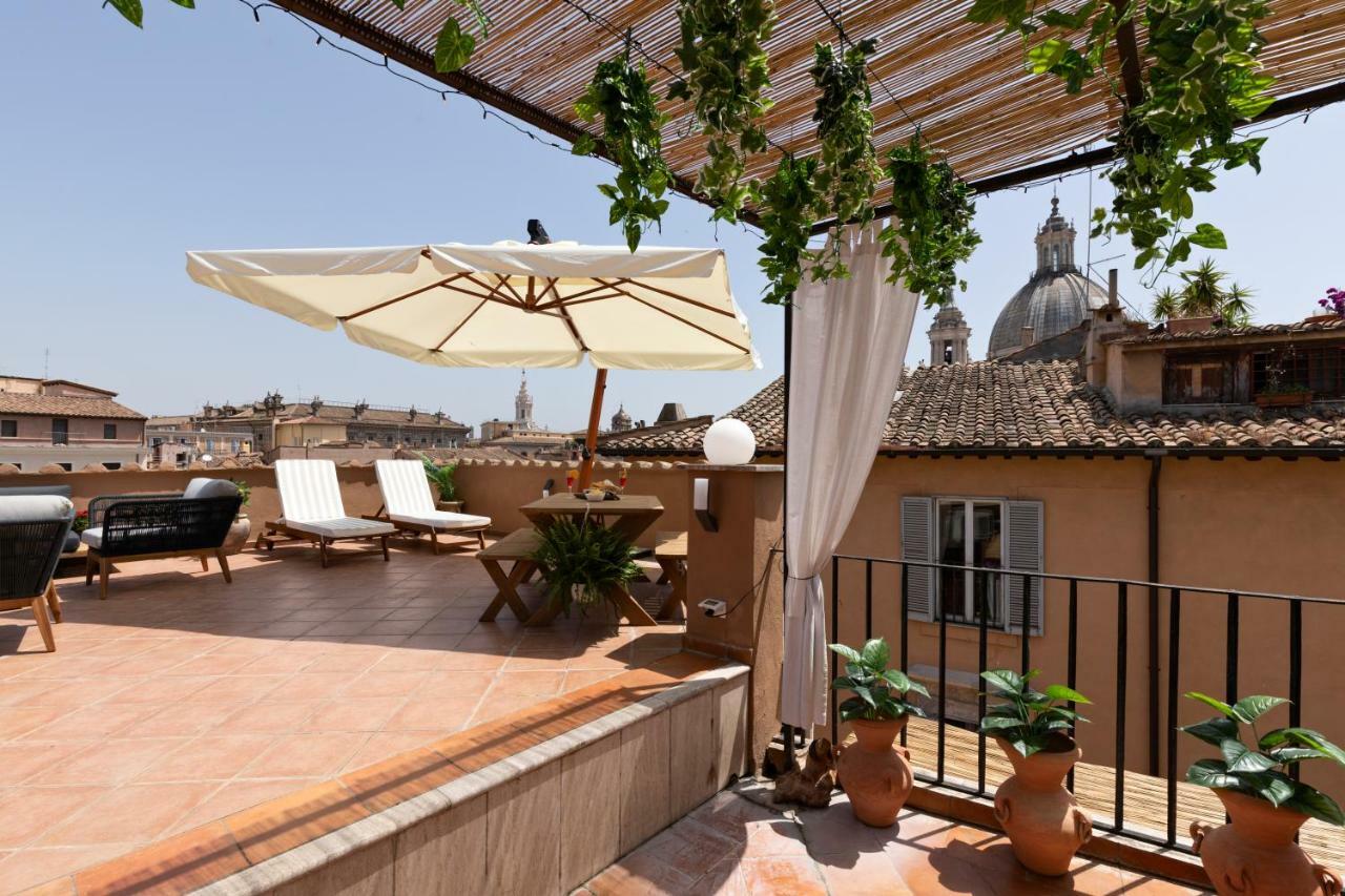 Apartmán Presidential Penthouse Navona Řím Exteriér fotografie