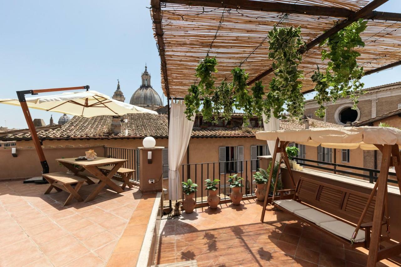 Apartmán Presidential Penthouse Navona Řím Exteriér fotografie