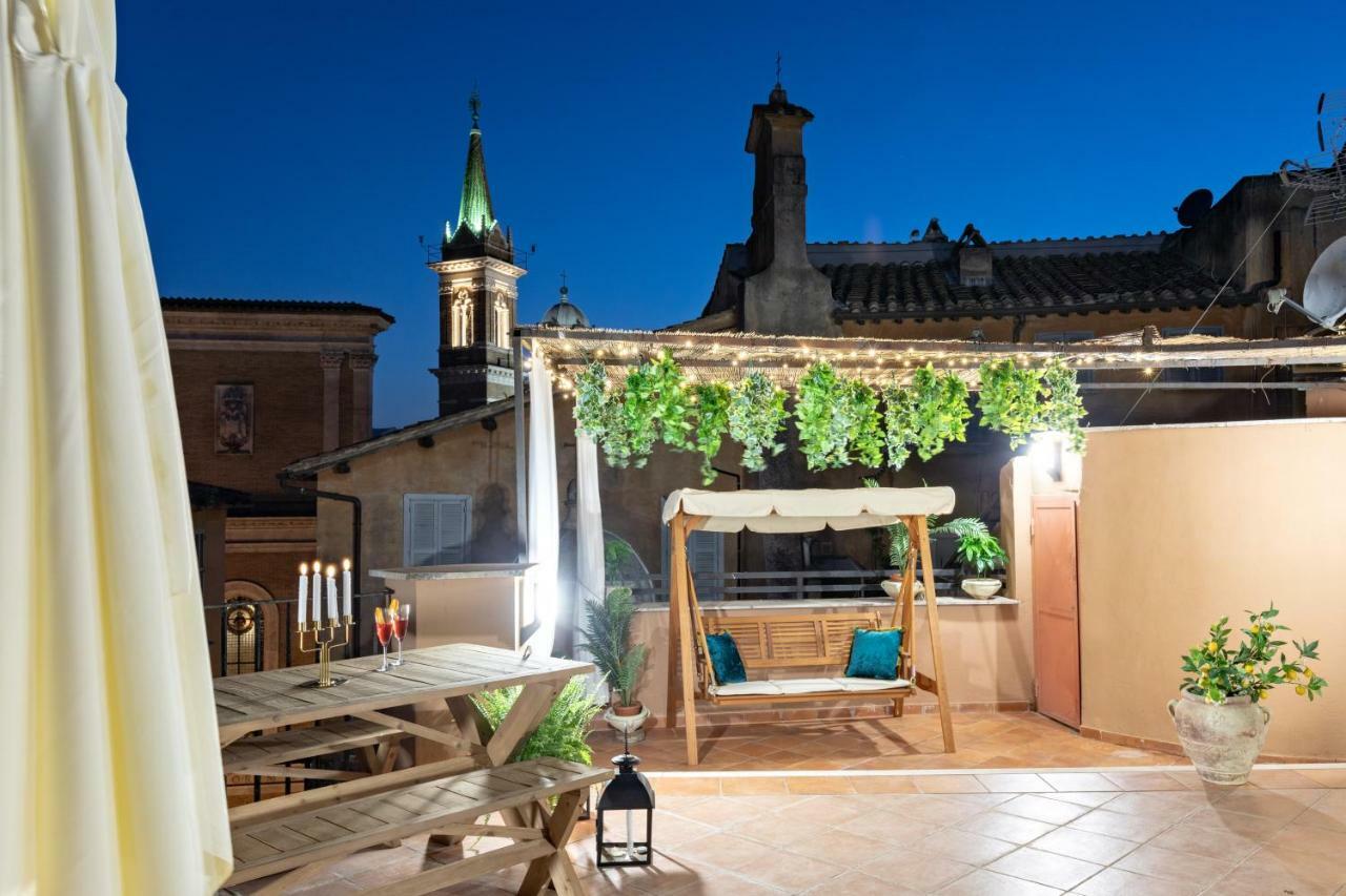 Apartmán Presidential Penthouse Navona Řím Exteriér fotografie