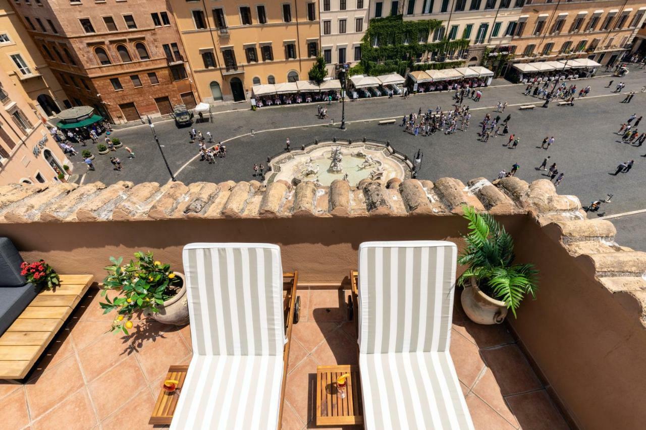 Apartmán Presidential Penthouse Navona Řím Exteriér fotografie