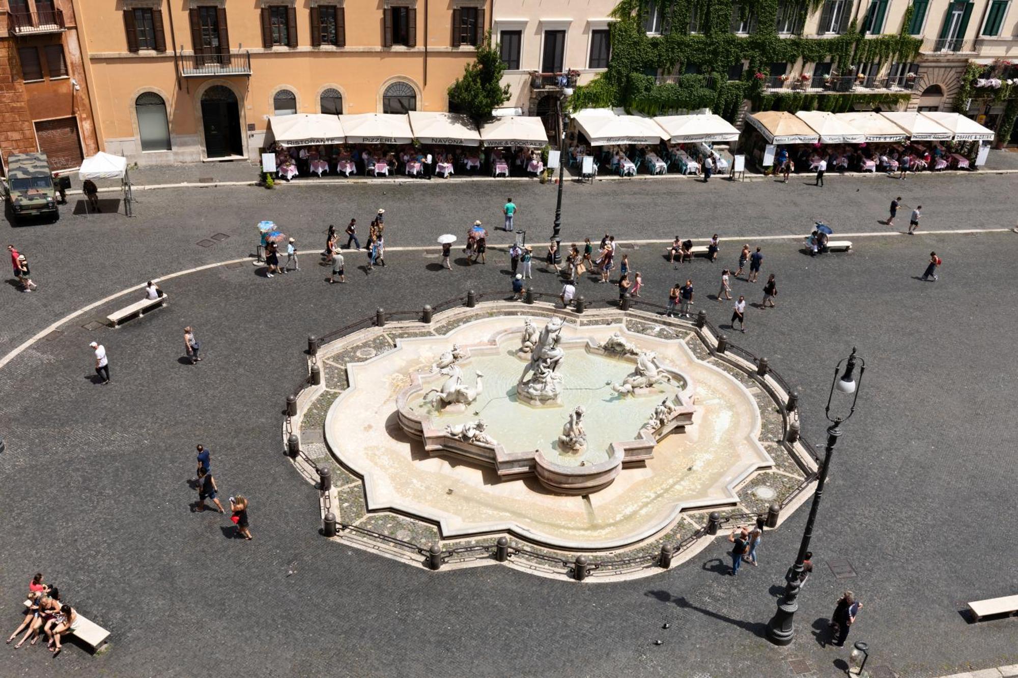 Apartmán Presidential Penthouse Navona Řím Exteriér fotografie