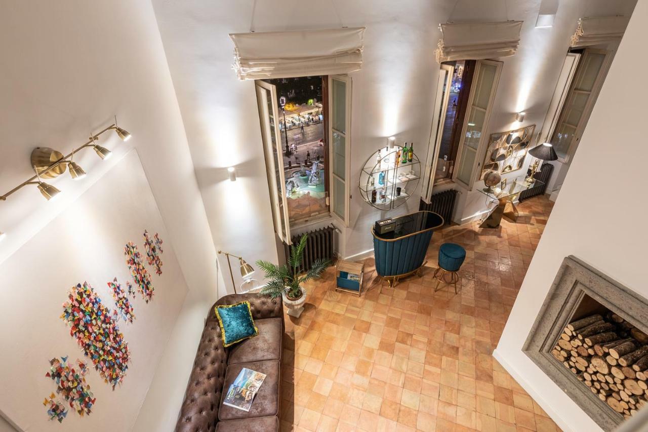 Apartmán Presidential Penthouse Navona Řím Exteriér fotografie