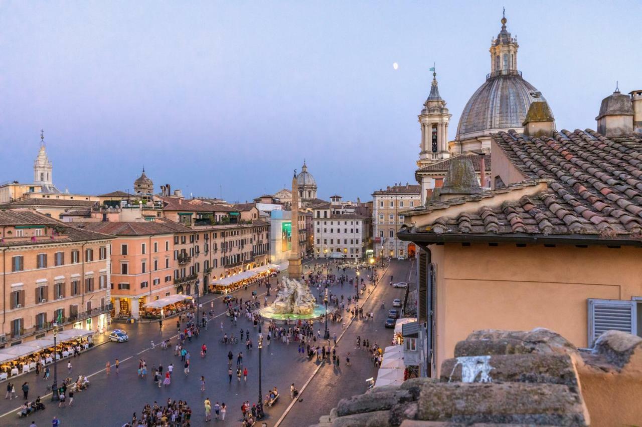 Apartmán Presidential Penthouse Navona Řím Exteriér fotografie