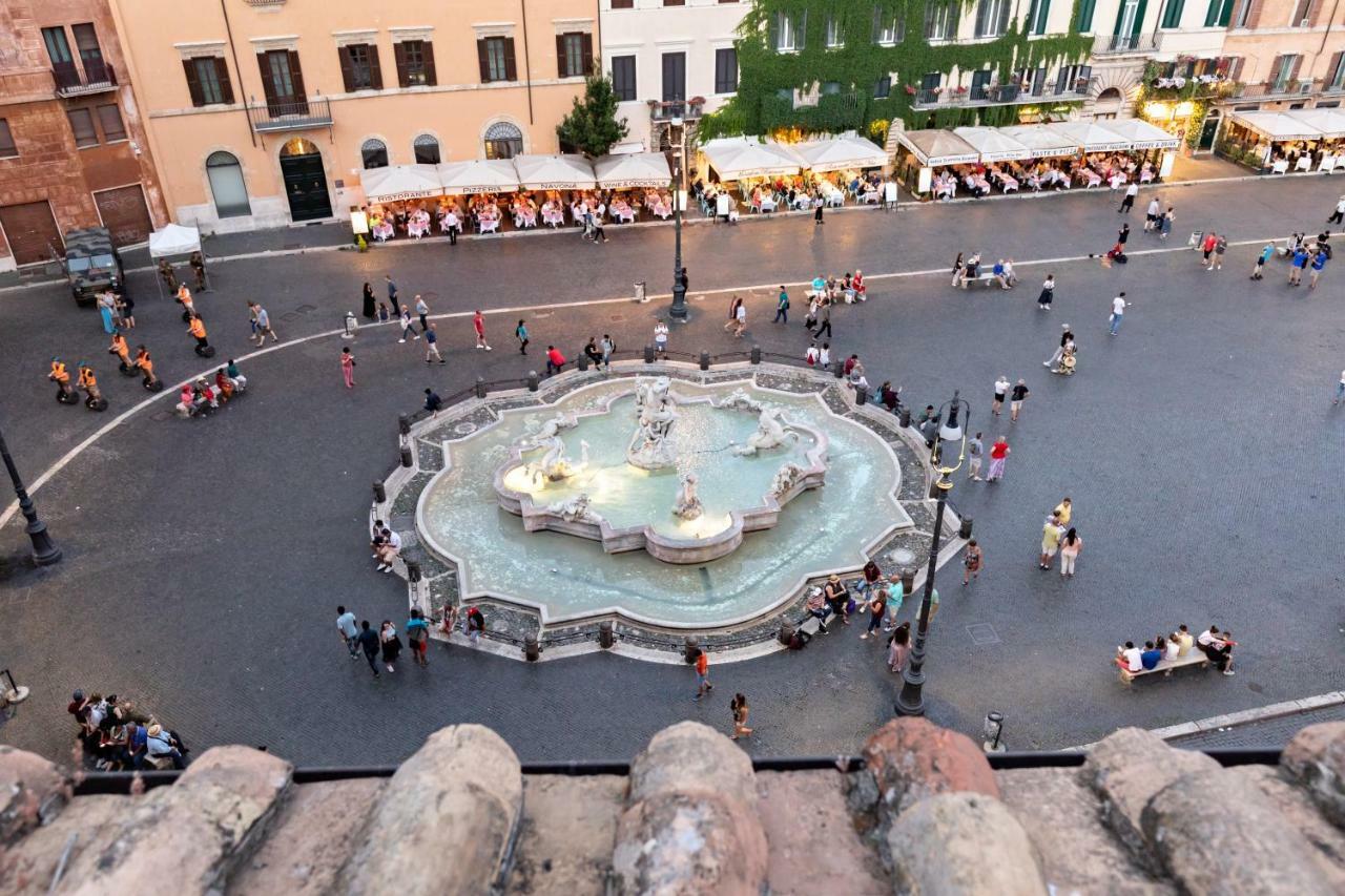 Apartmán Presidential Penthouse Navona Řím Exteriér fotografie