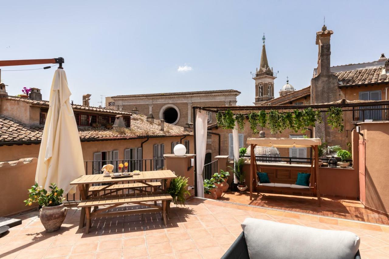 Apartmán Presidential Penthouse Navona Řím Exteriér fotografie