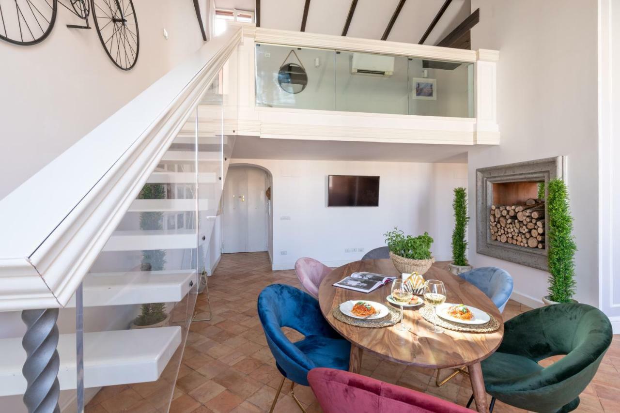 Apartmán Presidential Penthouse Navona Řím Exteriér fotografie