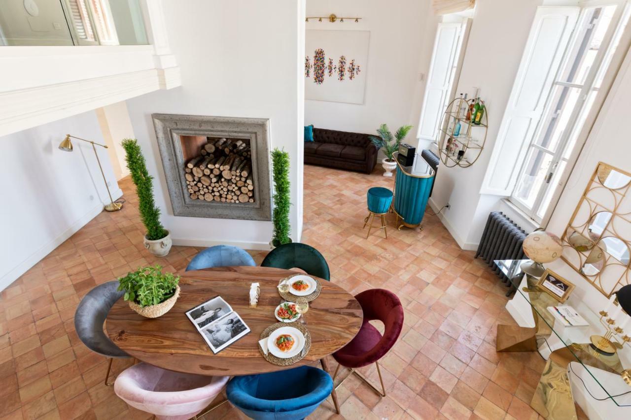 Apartmán Presidential Penthouse Navona Řím Exteriér fotografie