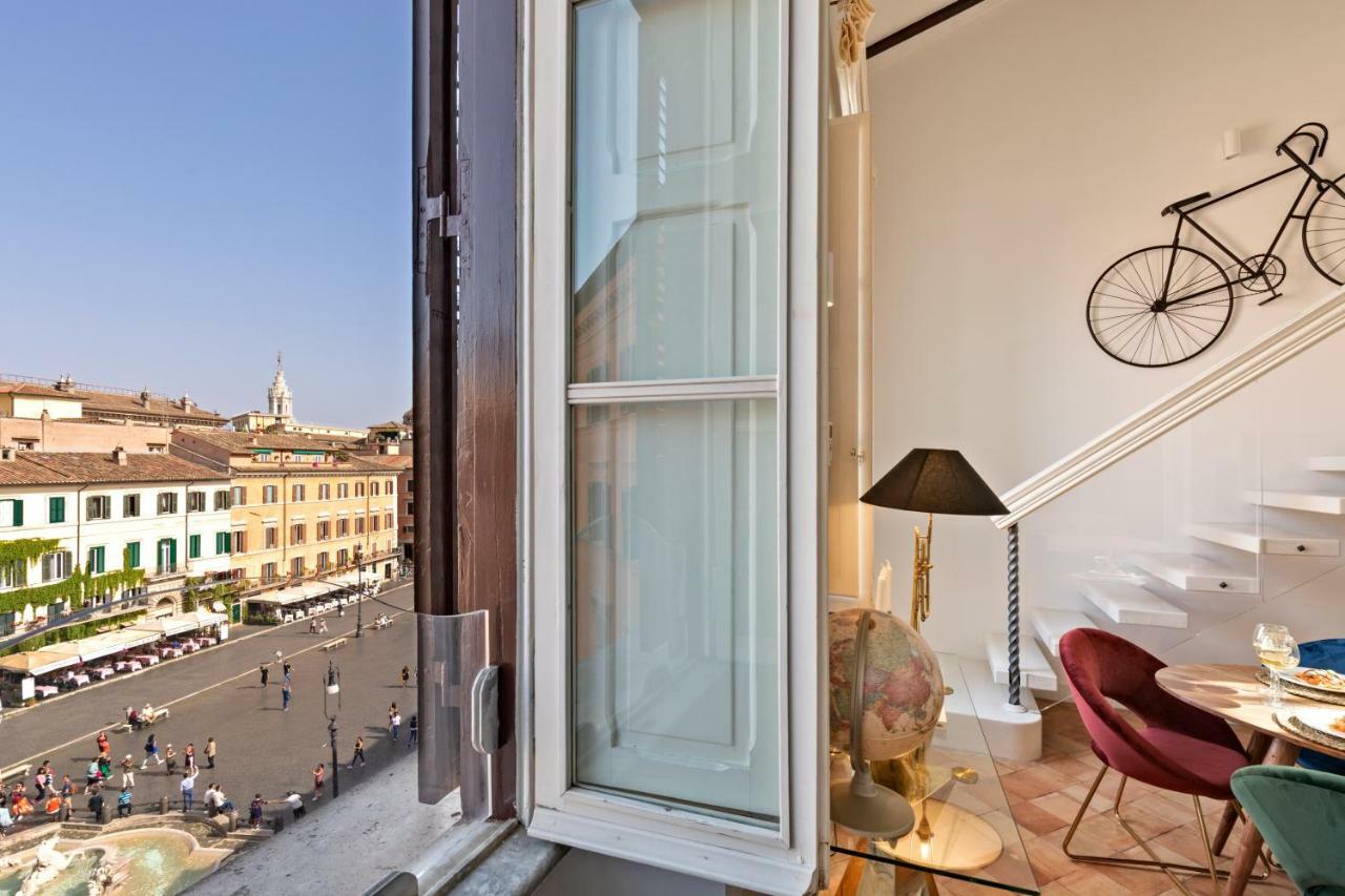 Apartmán Presidential Penthouse Navona Řím Exteriér fotografie