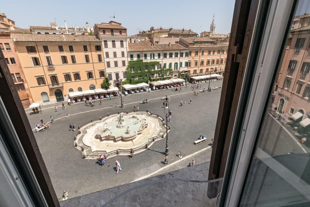 Apartmán Presidential Penthouse Navona Řím Exteriér fotografie